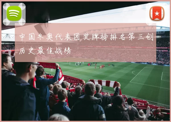中国冬奥代表团奖牌榜排名第三创历史最佳战绩