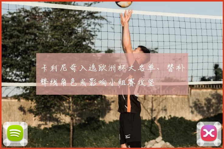 卡利尼奇入选欧洲杯大名单，替补锋线角色或影响小组赛攻坚